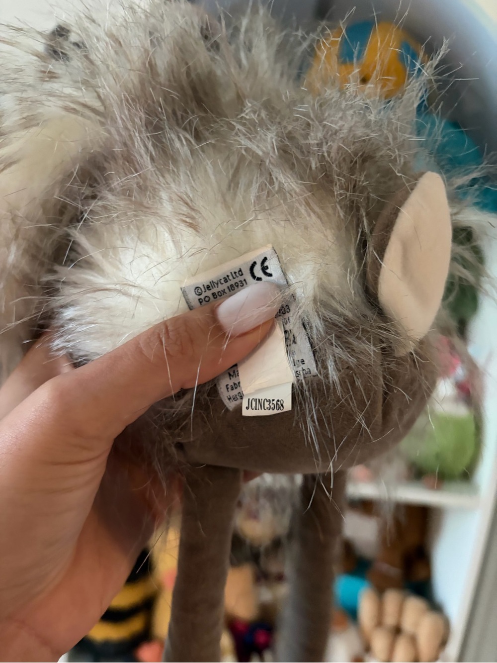 Retired Jellycat Roxie Reindeer - Authentic & NWOT - Picture 6 of 6